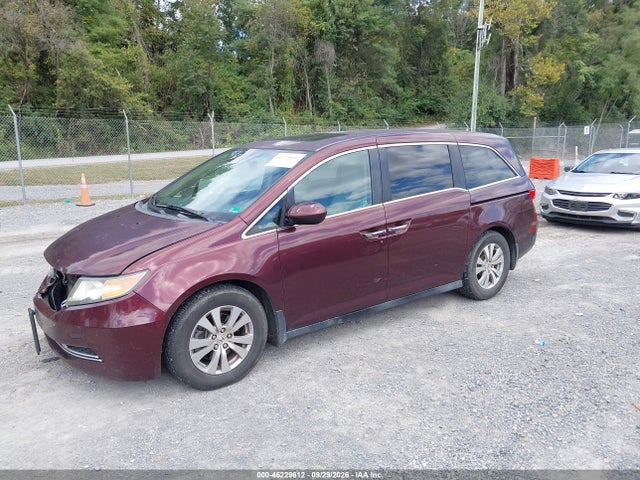 46229612 :رقم المزاد ، 5FNRL5H68FB009463 vin ، 2015 Honda Odyssey Ex-l مزاد بيع