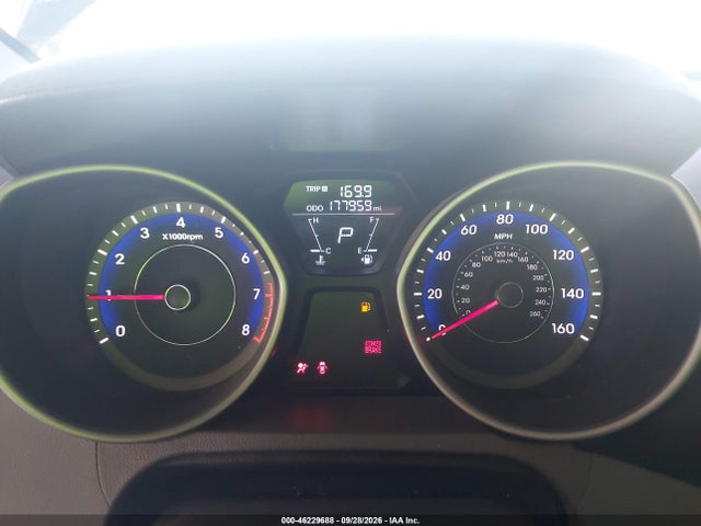 2013 Hyundai Elantra Gls მანქანა იყიდება აუქციონზე, vin: KMHDH4AE9DU954736, აუქციონის ნომერი: 46229688