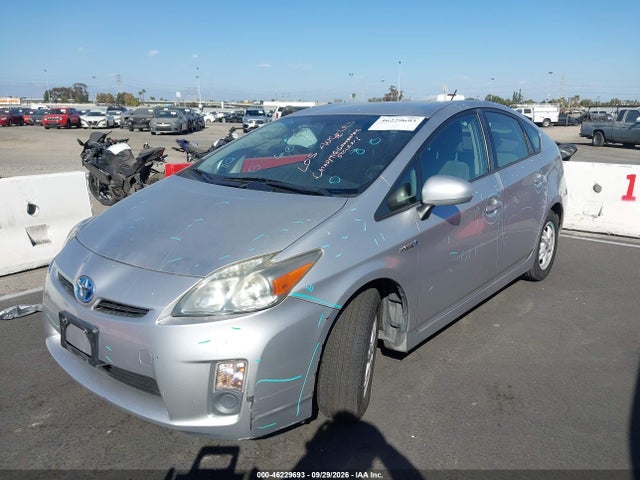 2010 Toyota Prius Ii მანქანა იყიდება აუქციონზე, vin: JTDKN3DU5A1303540, აუქციონის ნომერი: 46229693