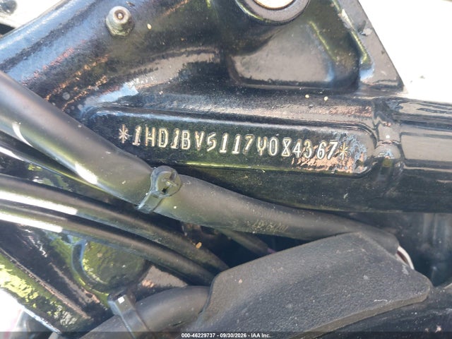 46229737 :رقم المزاد ، 1HD1BV5117Y084367 vin ، 2007 Harley-davidson Fxst مزاد بيع