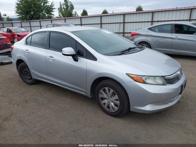 Продажа на аукционе авто 2012 Honda Civic Lx, vin: 2HGFB2F57CH520944, номер лота: 46229762