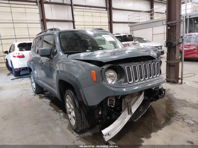 Продаж на аукціоні авто 2017 Jeep Renegade Latitude 4x4, vin: ZACCJBBB4HPG10123, номер лоту: 46229765