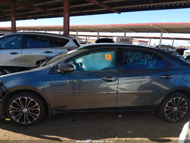 Aukcja sprzedaży 2015 Toyota Corolla S Plus, vin: 2T1BURHE2FC386114, numer aukcji: 46229767