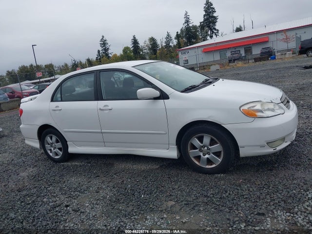 2004 Toyota Corolla S მანქანა იყიდება აუქციონზე, vin: 1NXBR32E24Z274626, აუქციონის ნომერი: 46229776