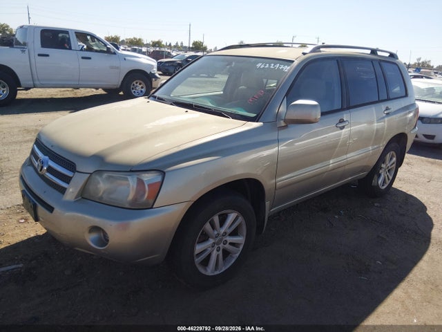 Продаж на аукціоні авто 2006 Toyota Highlander Hybrid V6, vin: JTEDW21A460008416, номер лоту: 46229792