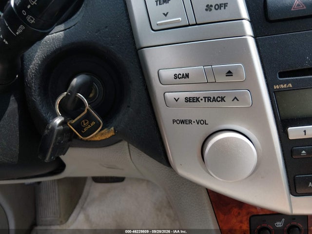 2009 Lexus Rx 350 მანქანა იყიდება აუქციონზე, vin: 2T2HK31U89C118473, აუქციონის ნომერი: 46229809