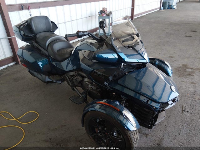 2023 Can-am Spyder Roadster F3-t/f3 Limited მანქანა იყიდება აუქციონზე, vin: 2BXREDD29PV001327, აუქციონის ნომერი: 46229861