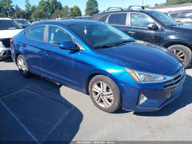 2020 Hyundai Elantra Sel მანქანა იყიდება აუქციონზე, vin: 5NPD84LF1LH543415, აუქციონის ნომერი: 46229941