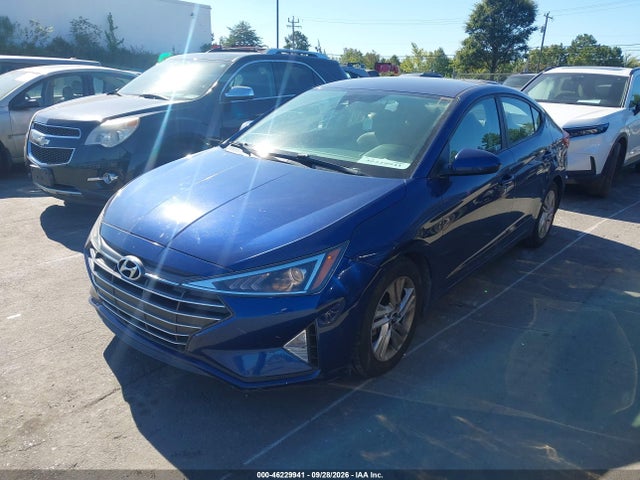2020 Hyundai Elantra Sel მანქანა იყიდება აუქციონზე, vin: 5NPD84LF1LH543415, აუქციონის ნომერი: 46229941