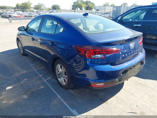 2020 Hyundai Elantra Sel მანქანა იყიდება აუქციონზე, vin: 5NPD84LF1LH543415, აუქციონის ნომერი: 46229941