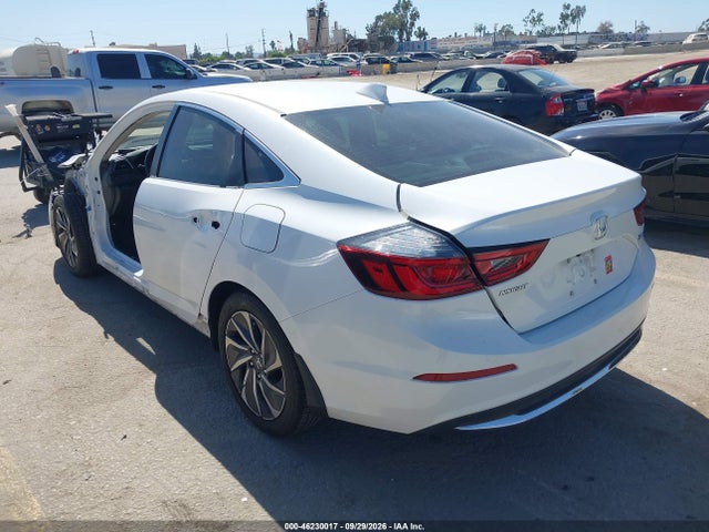 Продаж на аукціоні авто 2019 Honda Insight Touring, vin: 19XZE4F92KE015213, номер лоту: 46230017