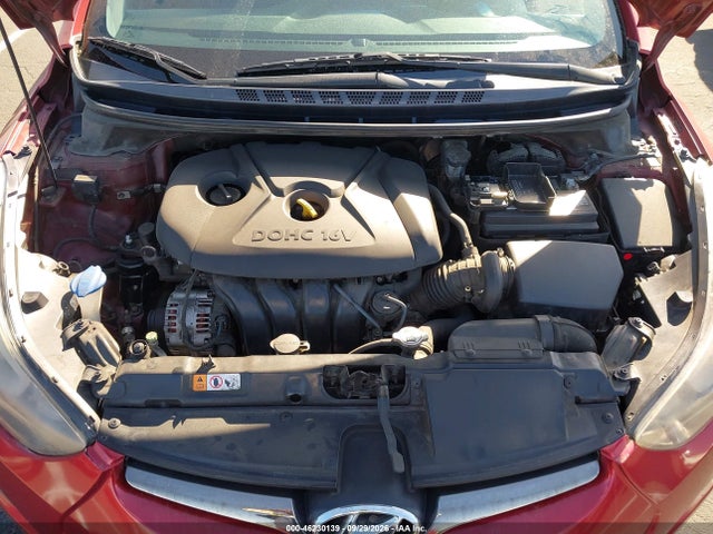 46230139 :رقم المزاد ، 5NPDH4AE9EH483929 vin ، 2014 Hyundai Elantra Limited مزاد بيع