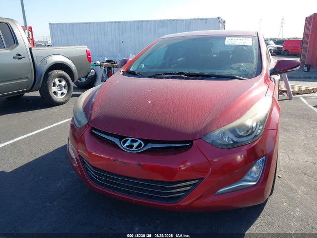 46230139 :رقم المزاد ، 5NPDH4AE9EH483929 vin ، 2014 Hyundai Elantra Limited مزاد بيع