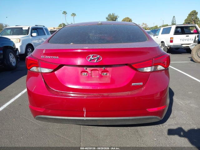 46230139 :رقم المزاد ، 5NPDH4AE9EH483929 vin ، 2014 Hyundai Elantra Limited مزاد بيع