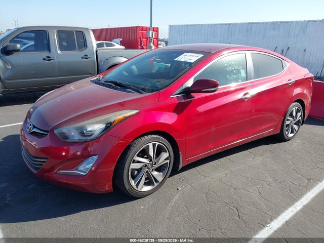 46230139 :رقم المزاد ، 5NPDH4AE9EH483929 vin ، 2014 Hyundai Elantra Limited مزاد بيع
