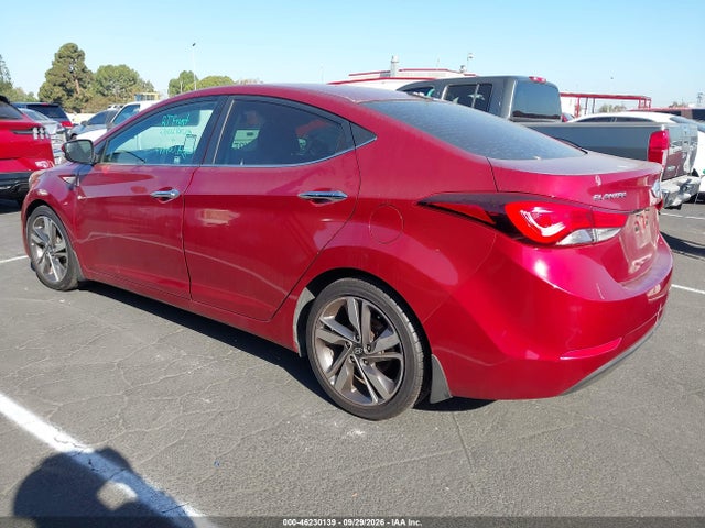 46230139 :رقم المزاد ، 5NPDH4AE9EH483929 vin ، 2014 Hyundai Elantra Limited مزاد بيع