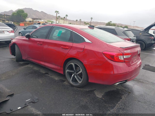 2021 Honda Accord Sport მანქანა იყიდება აუქციონზე, vin: 1HGCV1F32MA077122, აუქციონის ნომერი: 46230201
