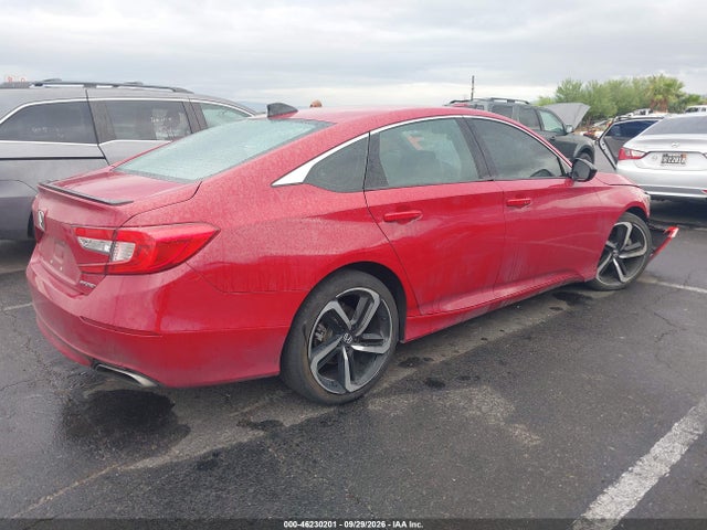 2021 Honda Accord Sport მანქანა იყიდება აუქციონზე, vin: 1HGCV1F32MA077122, აუქციონის ნომერი: 46230201