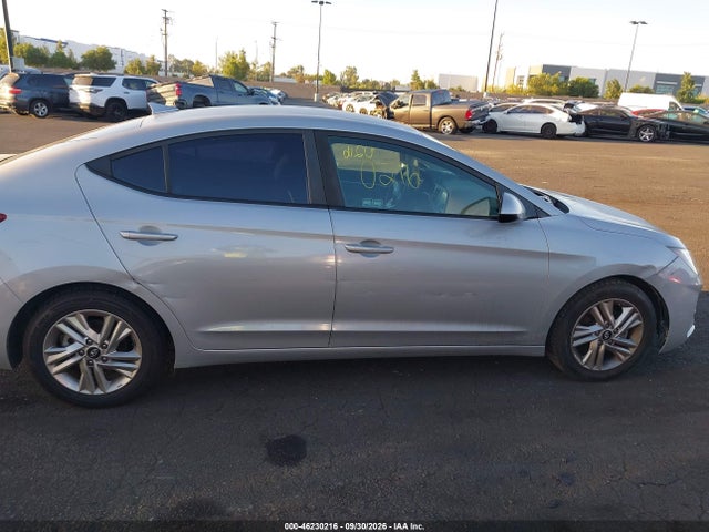 2020 Hyundai Elantra Sel მანქანა იყიდება აუქციონზე, vin: KMHD84LF9LU072597, აუქციონის ნომერი: 46230216