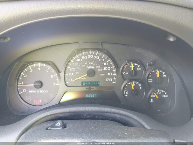 46230219 :رقم المزاد ، 1GNET16SX36211856 vin ، 2003 Chevrolet Trailblazer Ext Lt مزاد بيع