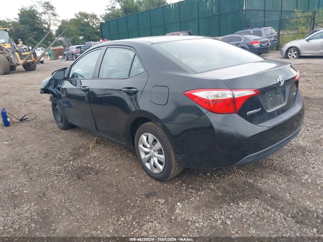 46230234 :رقم المزاد ، 5YFBURHE3FP303709 vin ، 2015 Toyota Corolla Le مزاد بيع