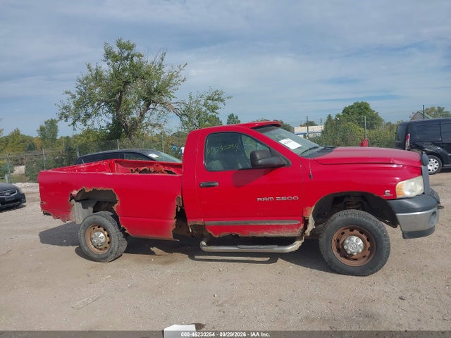 2003 Dodge Ram 2500 Slt/laramie/st მანქანა იყიდება აუქციონზე, vin: 3D7KU26643G765741, აუქციონის ნომერი: 46230254