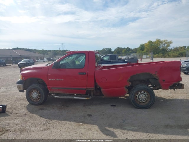 2003 Dodge Ram 2500 Slt/laramie/st მანქანა იყიდება აუქციონზე, vin: 3D7KU26643G765741, აუქციონის ნომერი: 46230254