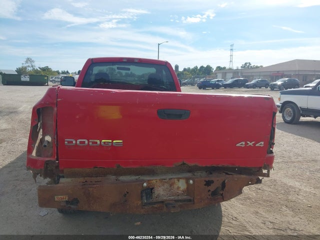 2003 Dodge Ram 2500 Slt/laramie/st მანქანა იყიდება აუქციონზე, vin: 3D7KU26643G765741, აუქციონის ნომერი: 46230254