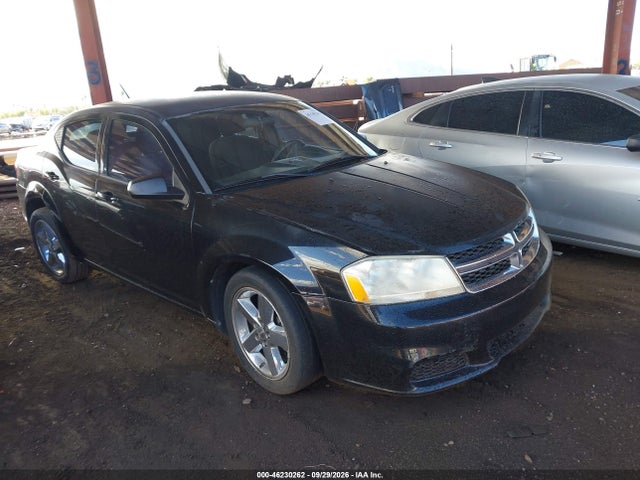 2013 Dodge Avenger Se მანქანა იყიდება აუქციონზე, vin: 1C3CDZAB9DN657642, აუქციონის ნომერი: 46230262