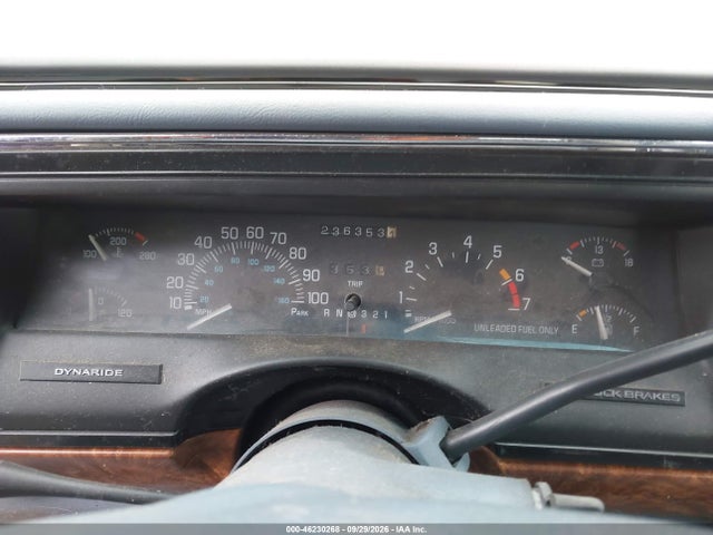1996 Buick Park Avenue მანქანა იყიდება აუქციონზე, vin: 1G4CW52K4TH617250, აუქციონის ნომერი: 46230268