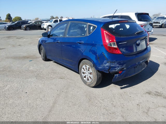 2015 Hyundai Accent Gs მანქანა იყიდება აუქციონზე, vin: KMHCT5AE9FU204255, აუქციონის ნომერი: 46230322