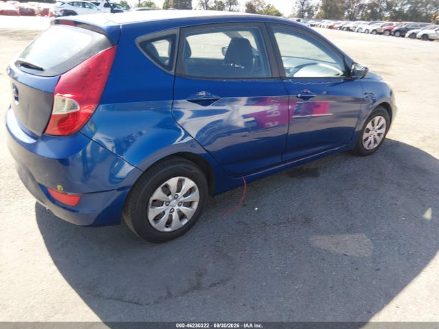 2015 Hyundai Accent Gs მანქანა იყიდება აუქციონზე, vin: KMHCT5AE9FU204255, აუქციონის ნომერი: 46230322