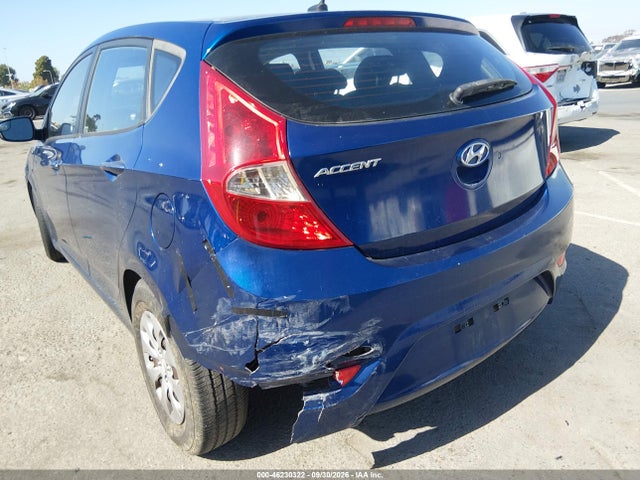 2015 Hyundai Accent Gs მანქანა იყიდება აუქციონზე, vin: KMHCT5AE9FU204255, აუქციონის ნომერი: 46230322
