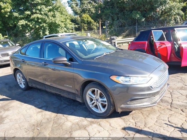 Продажа на аукционе авто 2018 Ford Fusion Hybrid Se, vin: 3FA6P0LUXJR286547, номер лота: 46230379