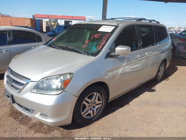 46230515 :رقم المزاد ، 5FNRL38465B045119 vin ، 2005 Honda Odyssey Ex مزاد بيع