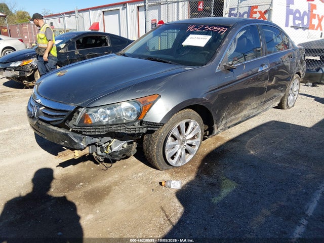2011 Honda Accord 3.5 Ex-l მანქანა იყიდება აუქციონზე, vin: 1HGCP3F86BA017374, აუქციონის ნომერი: 46230599