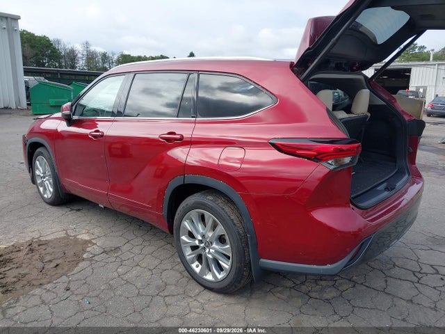 2022 Toyota Highlander Limited მანქანა იყიდება აუქციონზე, vin: 5TDDZRBH6NS587243, აუქციონის ნომერი: 46230601