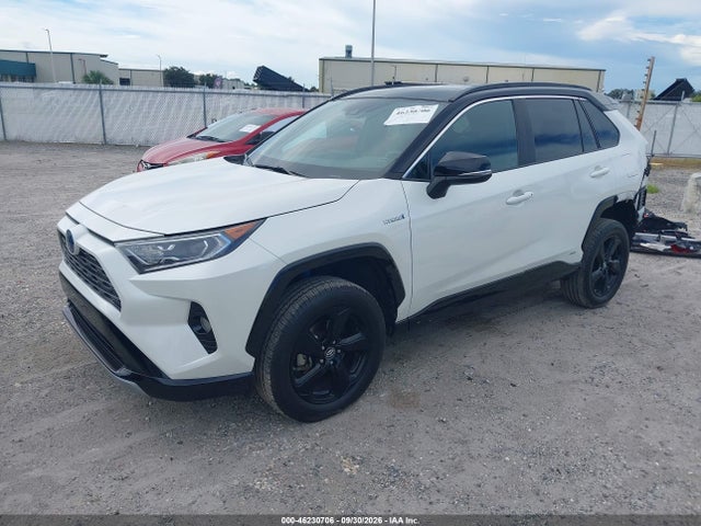 Продаж на аукціоні авто 2019 Toyota Rav4 Hybrid Xse, vin: 2T3EWRFV4KW028121, номер лоту: 46230706