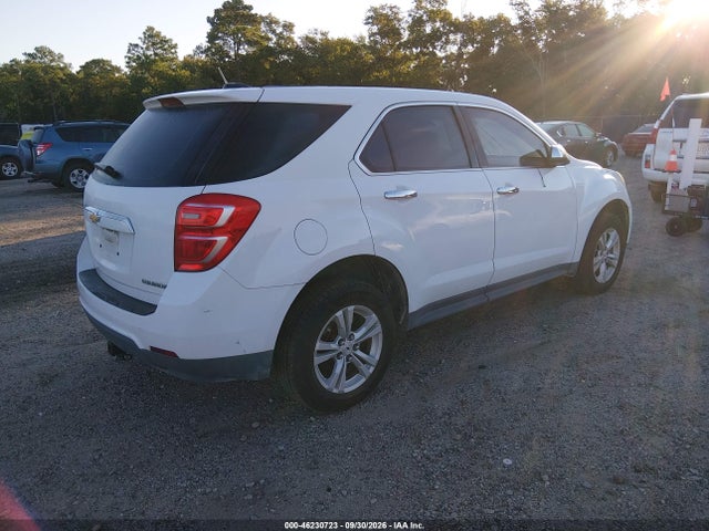 Aukcja sprzedaży 2016 Chevrolet Equinox Ls, vin: 2GNALBEK4G6203502, numer aukcji: 46230723