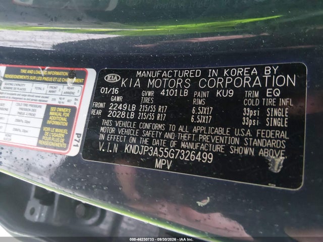 Продажа на аукционе авто 2016 Kia Soul +, vin: KNDJP3A55G7326499, номер лота: 46230733