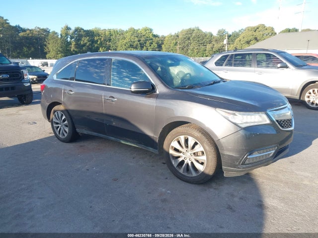 2016 Acura Mdx Technology   Acurawatch Plus Packages/technology Package მანქანა იყიდება აუქციონზე, vin: 5FRYD3H46GB004337, აუქციონის ნომერი: 46230768