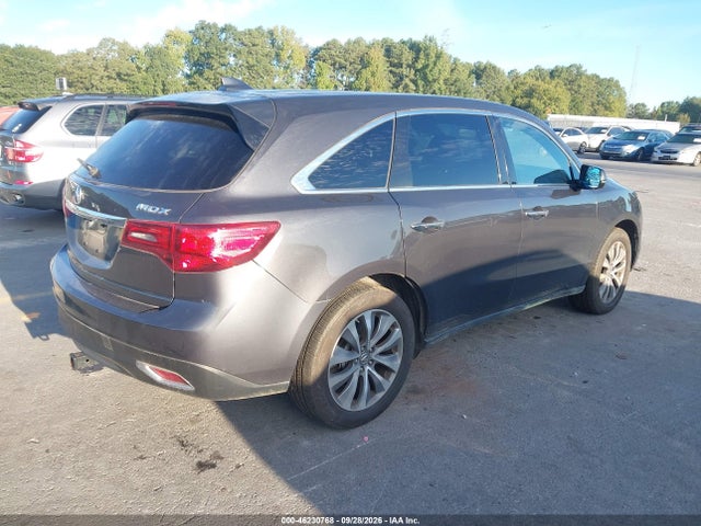 2016 Acura Mdx Technology   Acurawatch Plus Packages/technology Package მანქანა იყიდება აუქციონზე, vin: 5FRYD3H46GB004337, აუქციონის ნომერი: 46230768