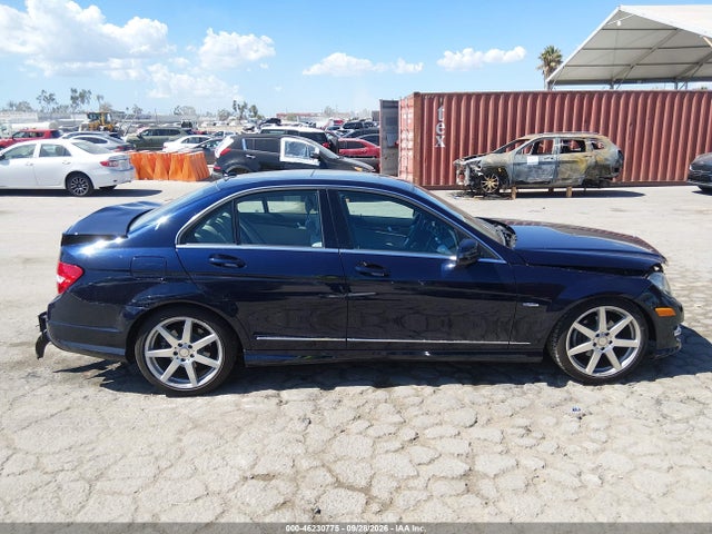 46230775 :رقم المزاد ، WDDGF4HBXCR222285 vin ، 2012 Mercedes-benz C 250 Sport مزاد بيع