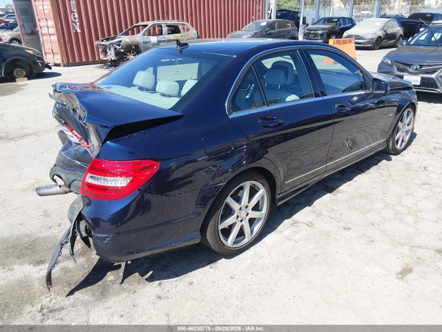 46230775 :رقم المزاد ، WDDGF4HBXCR222285 vin ، 2012 Mercedes-benz C 250 Sport مزاد بيع