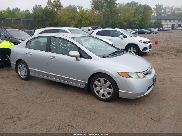 Продаж на аукціоні авто 2007 Honda Civic Lx, vin: 1HGFA16587L061946, номер лоту: 46230797