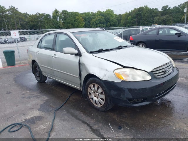 Продажа на аукционе авто 2004 Toyota Corolla Le, vin: JTDBR38E042030593, номер лота: 46230800