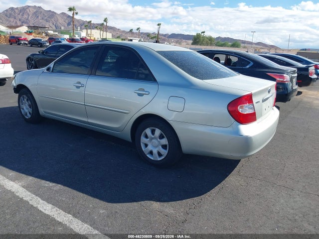 Продажа на аукционе авто 2003 Toyota Camry Le, vin: JTDBE32K030231527, номер лота: 46230809