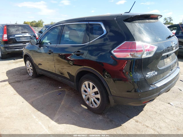 2016 Nissan Rogue S მანქანა იყიდება აუქციონზე, vin: 5N1AT2MT9GC876906, აუქციონის ნომერი: 46230837