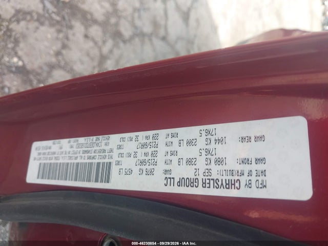Продажа на аукционе авто 2013 Jeep Compass Latitude, vin: 1C4NJDEB7DD165353, номер лота: 46230854