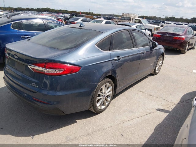 2019 Ford Fusion Hybrid Se მანქანა იყიდება აუქციონზე, vin: 3FA6P0LUXKR181945, აუქციონის ნომერი: 46230960